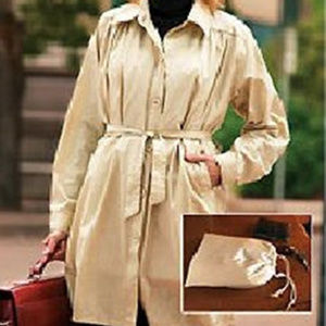 trench coat with carring bag what a delight womans